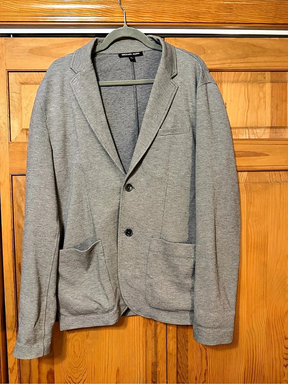 Michael Kors Men's Gray Blazer Size Medium Like New